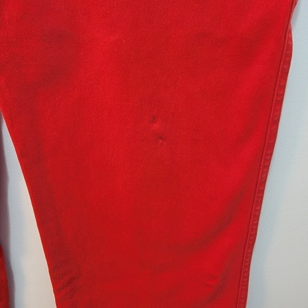 St John Sport Red Jeans Size 10 - Picture 7 of 13